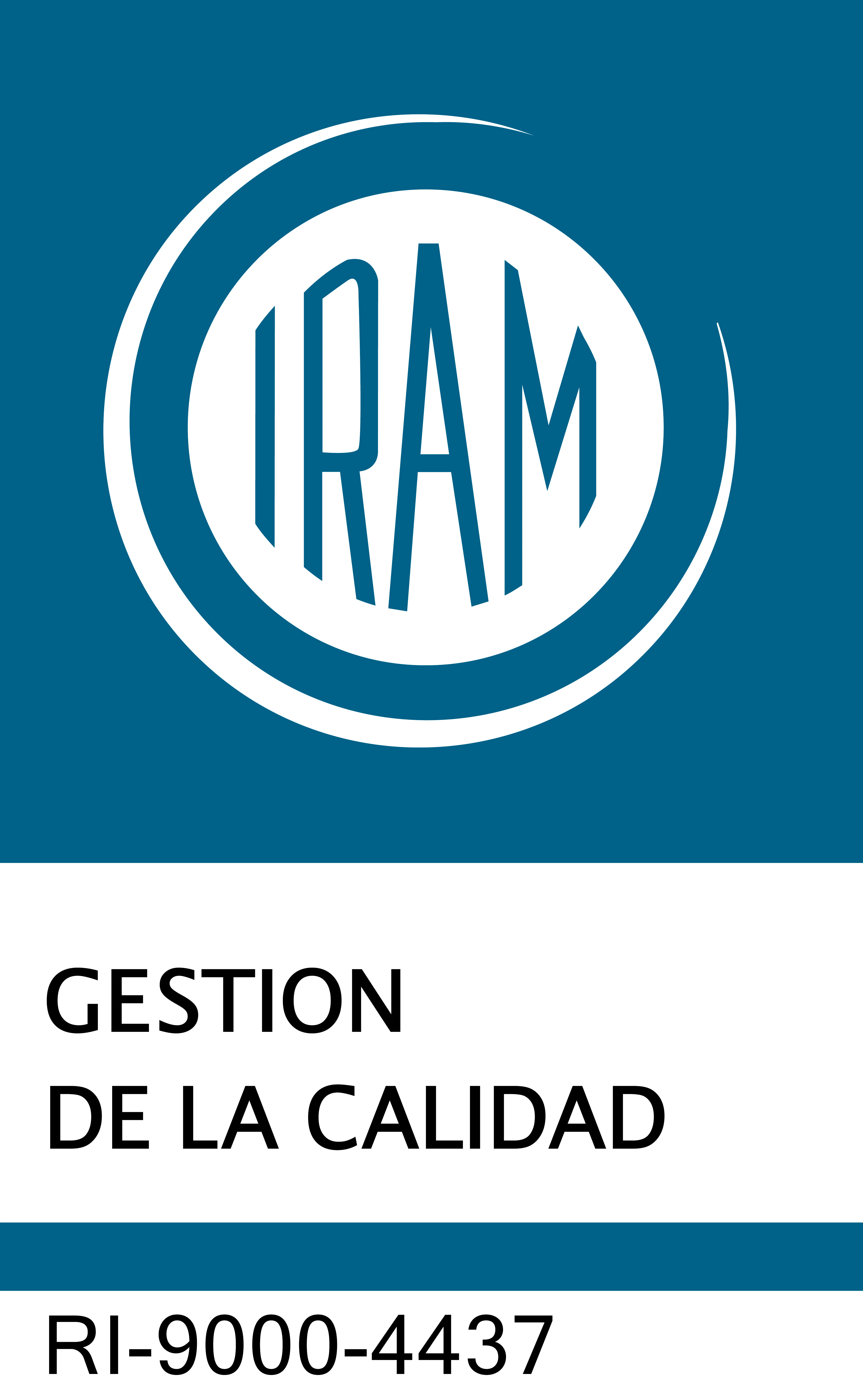 Certificación IRAM ISO 9001 de gestión de la calidad